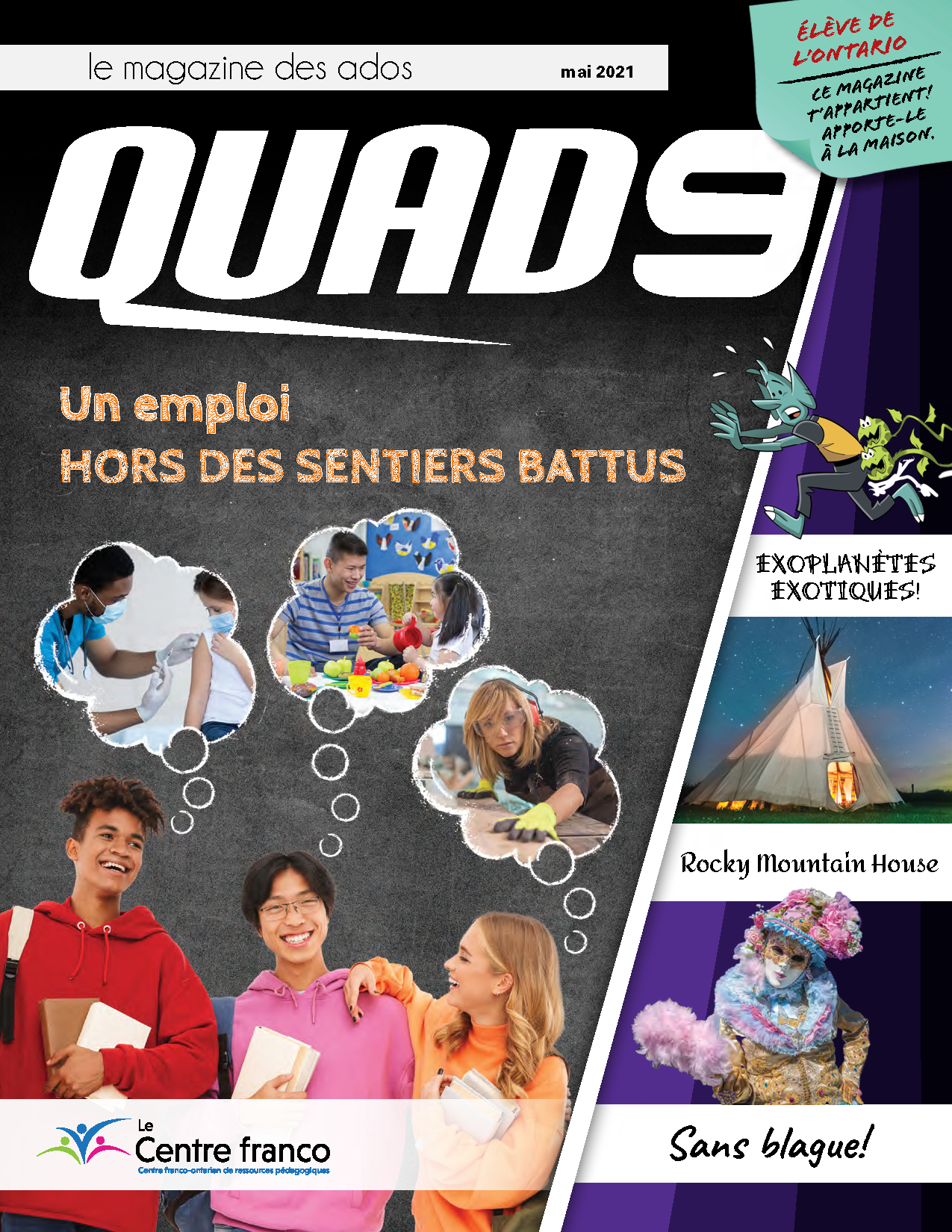 Accéder à la fiche du magazine QUAD9 volume 16 numéro 2.