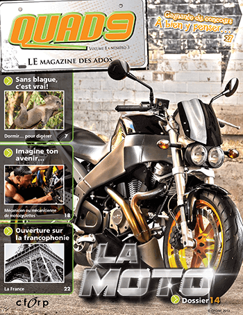 Accéder à la fiche du magazine QUAD9 volume 8 numéro 3.