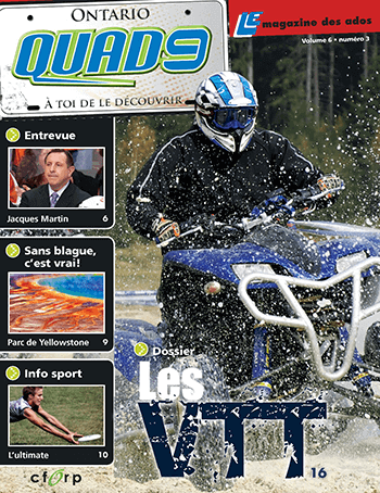 Accéder à la fiche du magazine QUAD9 volume 6 numéro 3.