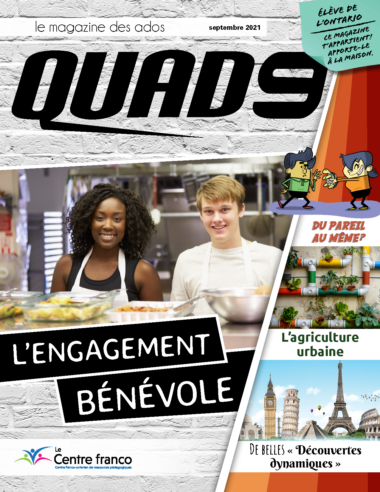 Accéder à la fiche du magazine QUAD9 volume 16 numéro 3.