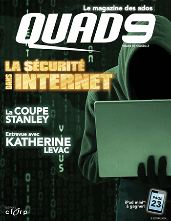 Accéder à la fiche du magazine QUAD9 volume 10 numéro 2.