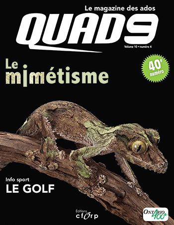 Accéder à la fiche du magazine QUAD9 volume 10 numéro 4.