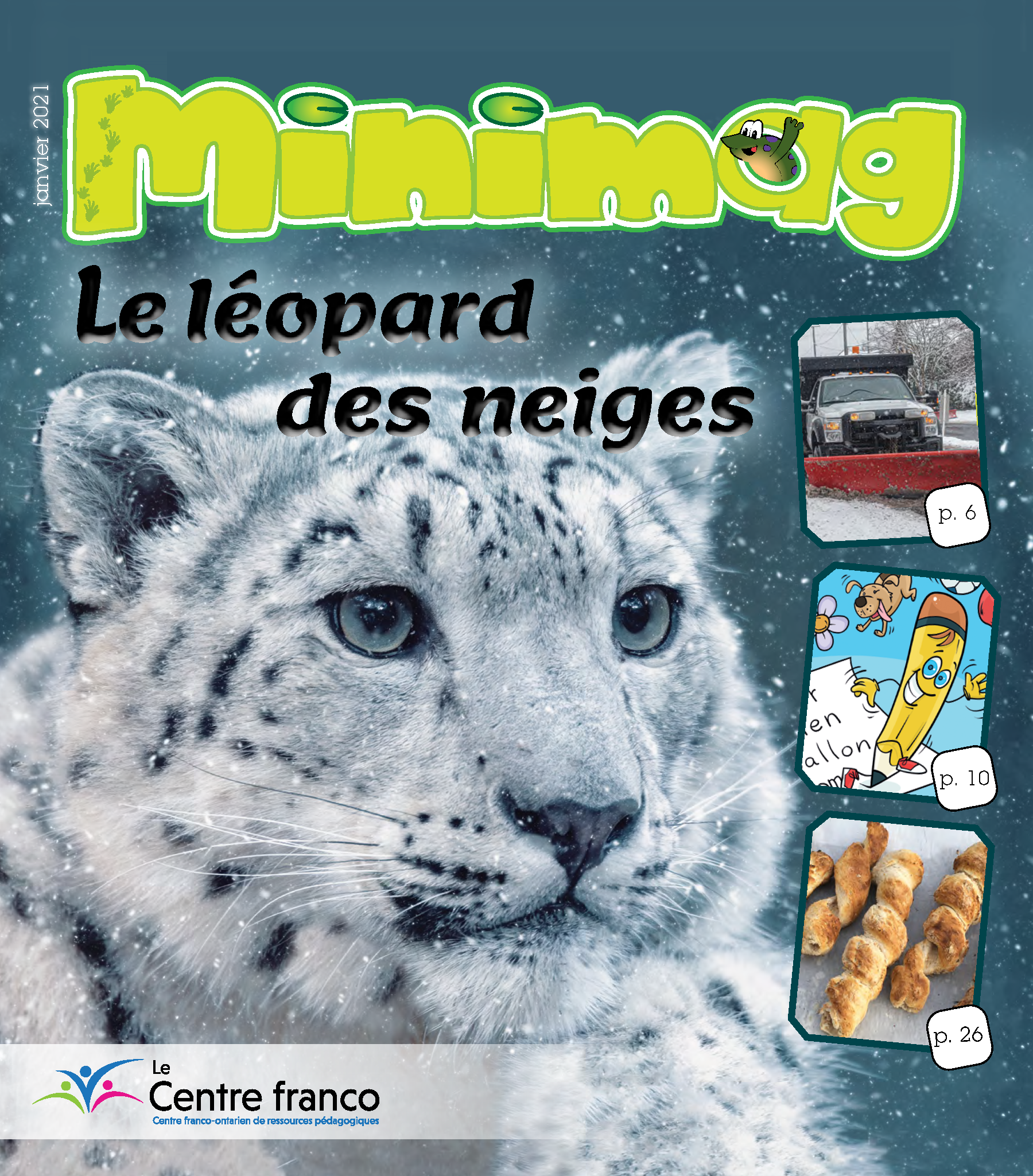 Visionner le magazine Minimag volume 13 numéro 1.